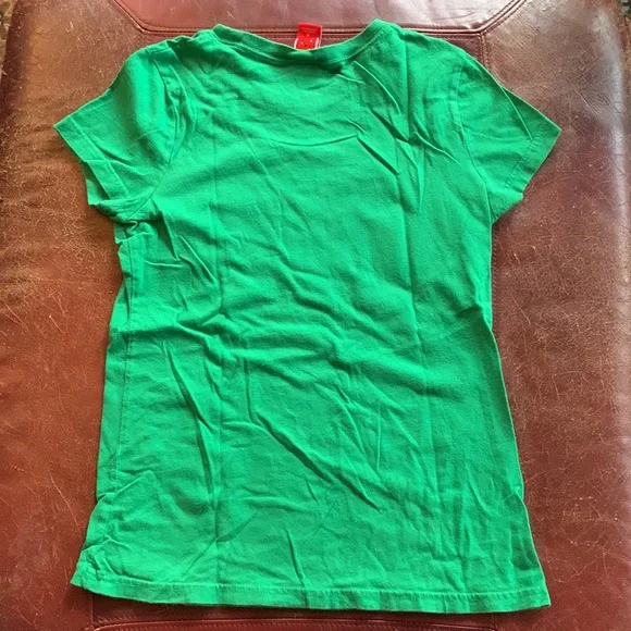 🎄3 for $18🎄GUC Target brand women’s Christmas tree T, green, size S - Picture 5 of 5